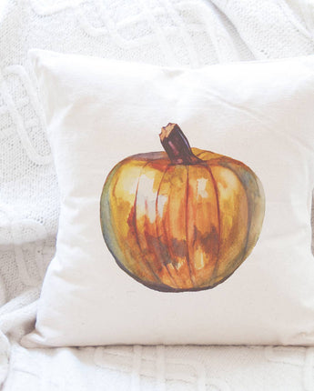 Pumpkin - Square Canvas Pillow