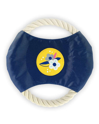 Sunshine Floral - Dog Rope Disc Toy