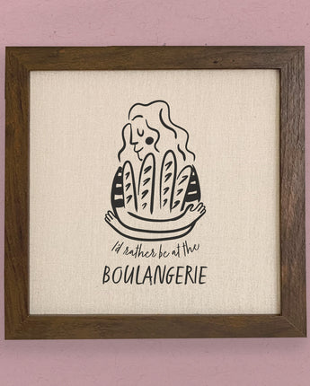 Boulangerie - Framed Sign