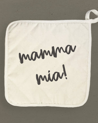 Mamma Mia - Cotton Pot Holder