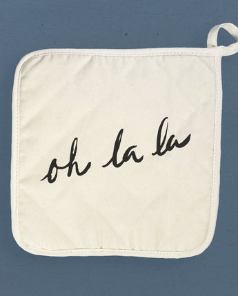 Oh La La - Cotton Pot Holder