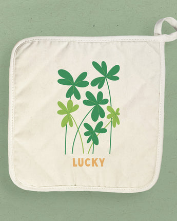 Lucky - St. Patrick's Day Cotton Pot Holder