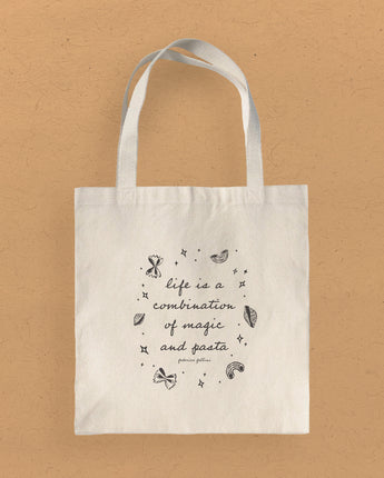 Magic and Pasta - Canvas Tote Bag