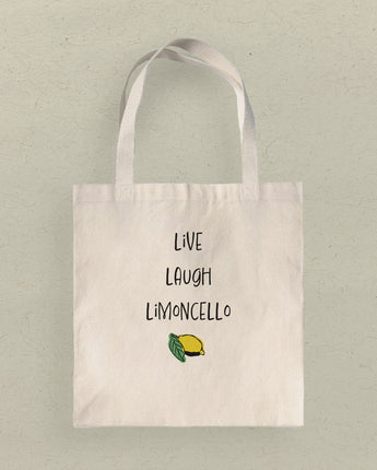 Live, Love, Limoncello - Canvas Tote Bag