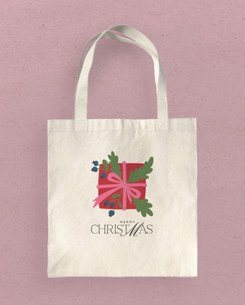 Merry Christmas - Canvas Tote Bag