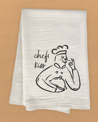 Chef's Kiss - Cotton Tea Towel