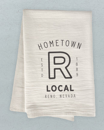 Hometown Custom - Cotton Tea Towel