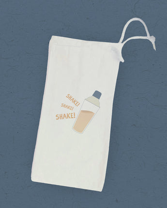 Shake - Canvas Wine Bag