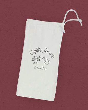 Cupid's Aarows - Valentine's Canvas Wine Bag