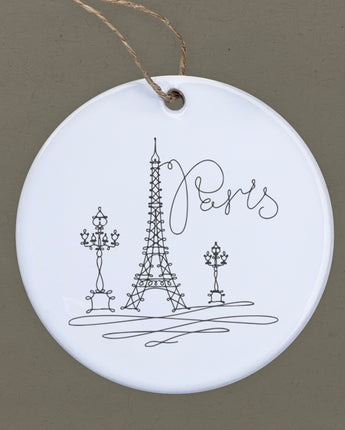 Loopy Eiffel Tower - Ornament