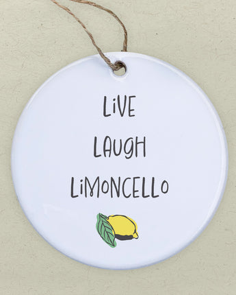 Live, Love, Limoncello - Ornament