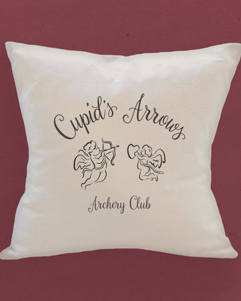 Cupid's Aarows - Valentine's Square Canvas Pillow