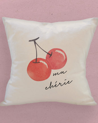 Ma Cherie - Valentine's Square Canvas Pillow