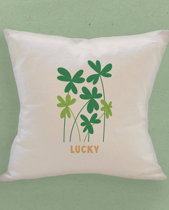 Lucky - St. Patrick's Day Square Canvas Pillow