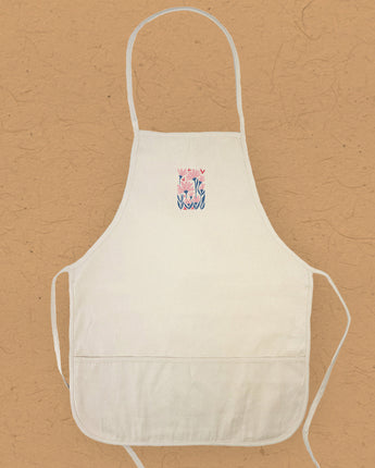 Heart Flowers - Valentine's Women's Apron