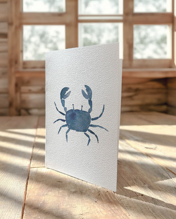 Blue Crab - Greeting Card