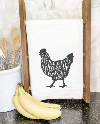 Home is Chicken - Cotton Tea Towel