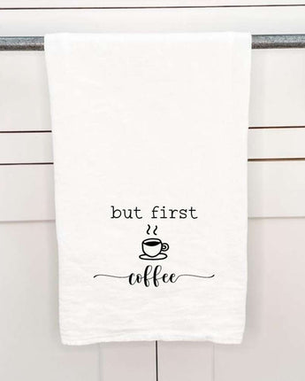 But First Coffee - Cotton Tea Towel