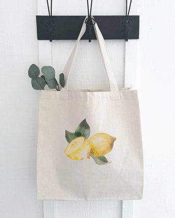 Sliced Lemon - Canvas Tote Bag