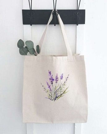 Watercolor Lavender - Canvas Tote Bag