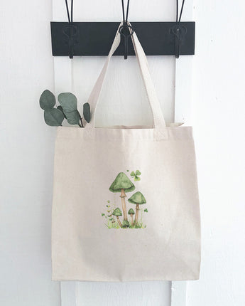 St. Patrick's Day Mushrooms - Canvas Tote Bag