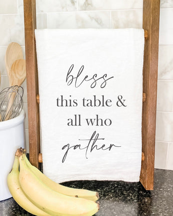 Bless this Table - Cotton Tea Towel