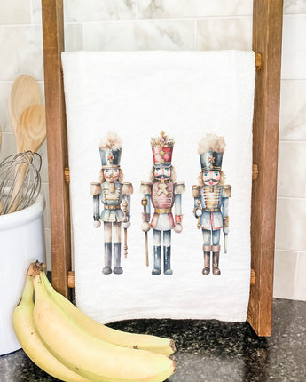 Three Nutcrackers - Cotton Tea Towel