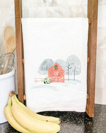 Christmas Farm - Cotton Tea Towel