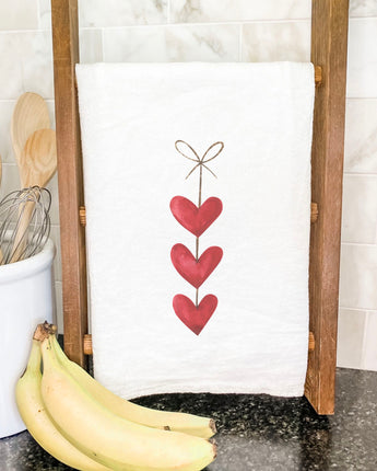 String of Hearts - Cotton Tea Towel