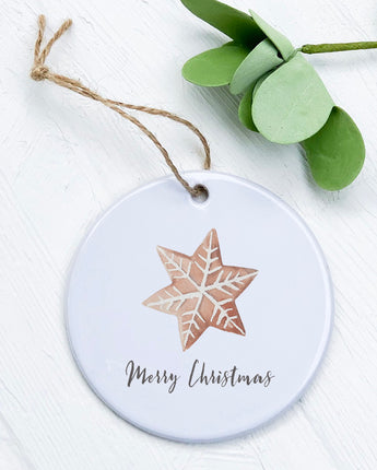Merry Christmas Cookie - Ornament