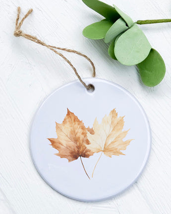 Fall Maple Leaves - Ornament