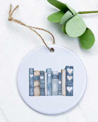 Love Letter Bookshelf - Valentine's Day Ornament