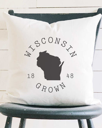 State Grown - Custom Square Canvas Pillow