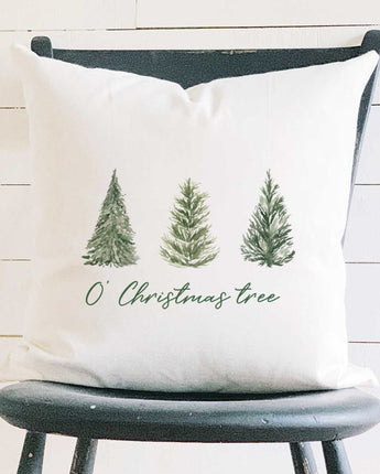 O' Christmas Tree - Square Canvas Pillow