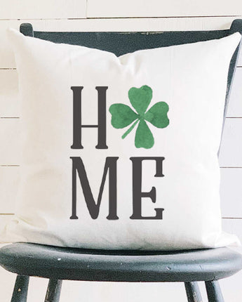 Home Shamrock - St. Patrick's Day Square Canvas Pillow