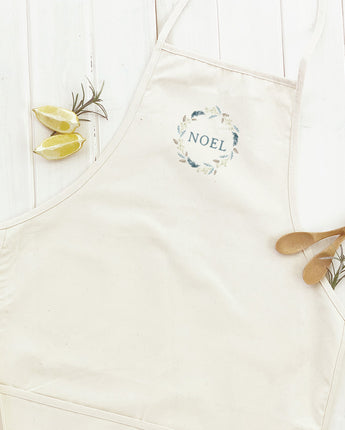 Noel Pine Wreath - Women's Apron