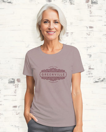 Ornamental Custom City, State - Women's Custom T-Shirt