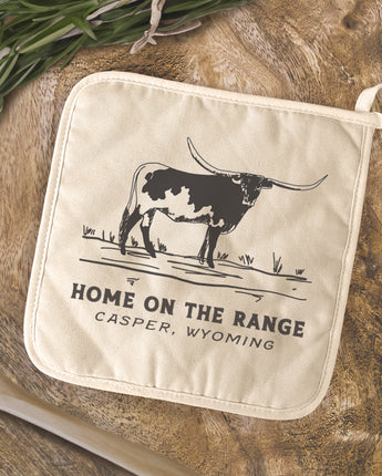 Home on the Range Custom - Cotton Pot Holder