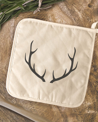 Antlers - Cotton Pot Holder