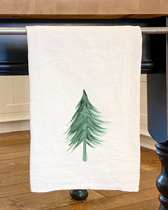 Evergreen Tree - Cotton Tea Towel