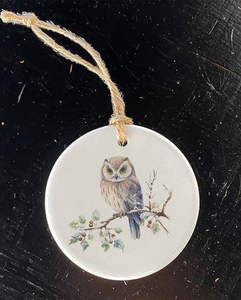 Winter Owl - Ornament