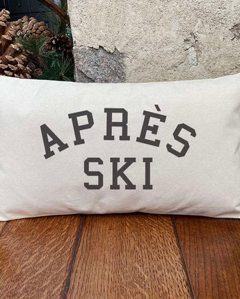 Apres Ski - Rectangular Canvas Pillow