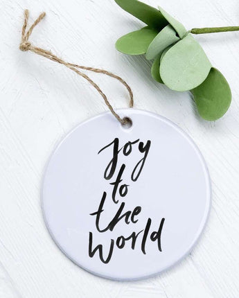 Joy to the World - Ornament