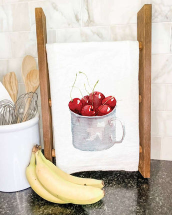 Cup of Cherries - Cotton Tea Towel